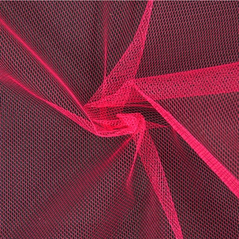 Tule hard type 100% nylon (50m x 140cm), Hard Pink